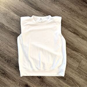 Sundry strong shoulder ponte top